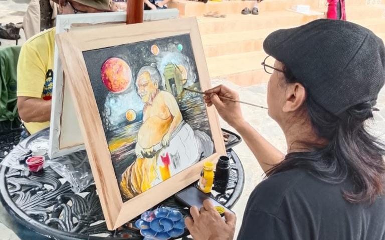 Dari Gerbang ke Kanvas: Seni Rupa Komunitas Menghidupkan Ruang Publik Imogiri