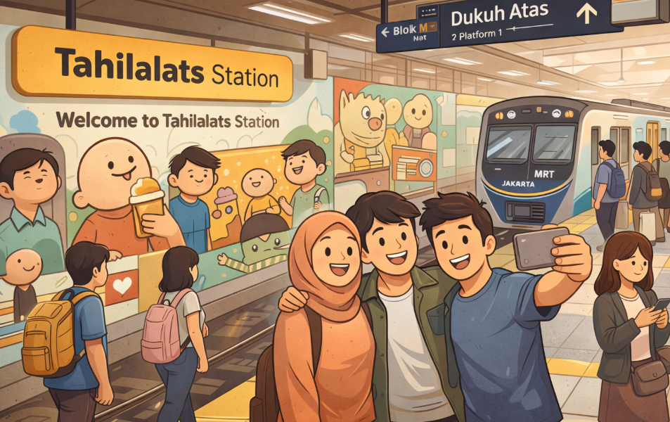 IP Lokal Masuk Stasiun: Cara Baru Membuat Karya Kreatif Lebih Dekat dengan Publik