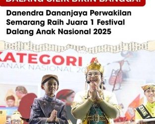 Dalang Cilik Asal Semarang Raih Juara 1 Festival Dalang Anak Nasional 2025