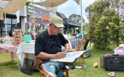 Live Painting: Menangkap Esensi Wajah di Pasar Wangi #Sanga 2026