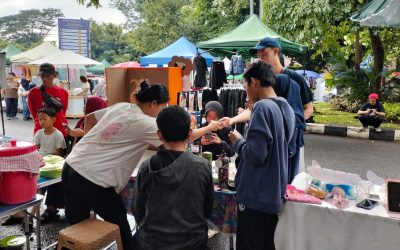 Sketsa Wajah Jadi Hiburan Baru di Car Free Day Semarang