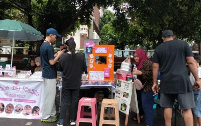 IP Tallent Hadirkan Sketsa Wajah dan Merchandise Unik di CFD Semarang