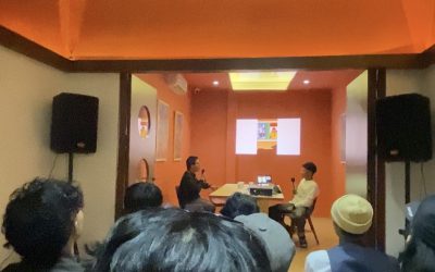 Ilustrator Sepak Bola Azka Alfi Berbagi Proses Kreatif di Talkshow Lingkar Coffee & Idea