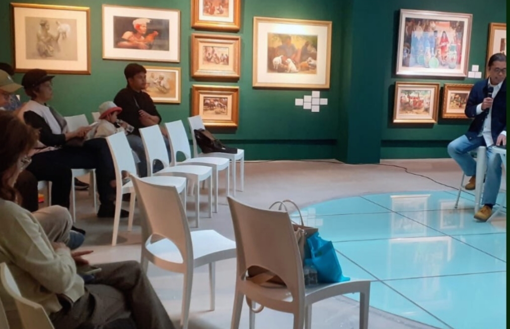 Art Talk Bahas Impresi dan Citra Pascakolonial dalam Karya Chris Suharso