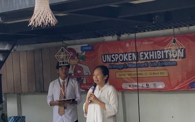 Krisna Piastika Soroti Pentingnya Dukungan Keluarga dalam Pembukaan Unspoken Exhibition