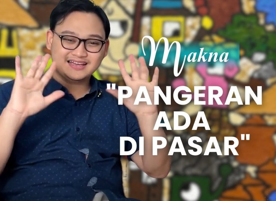 “Pangeran Ada di Pasar”, Karya Airlangga Angkat Rasa Ingin Tahu tentang Kehidupan Pasar Masa Lampau