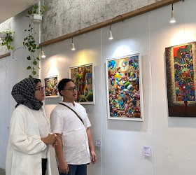 Dr. Ratih Ayu Pratiwinindya Tekankan Kesetaraan Pembelajaran dalam Pembukaan Unspoken Exhibition