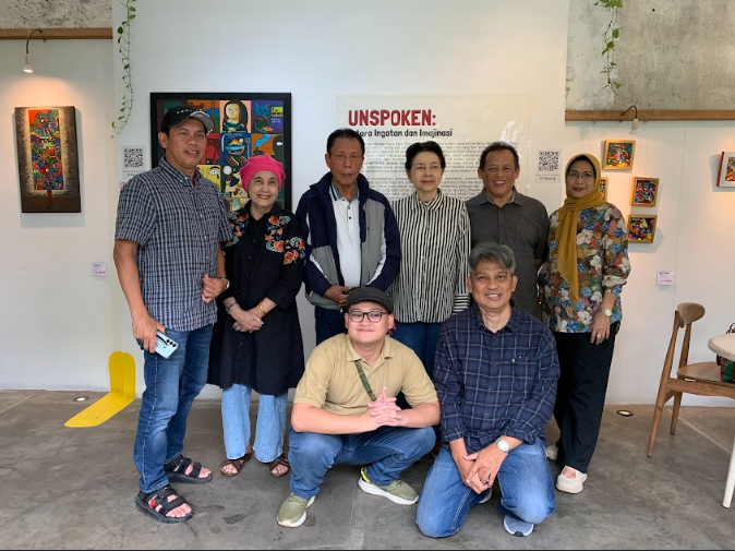 Bang Yos Hadiri Unspoken Solo Exhibition 2026 di TAN Art Space Semarang
