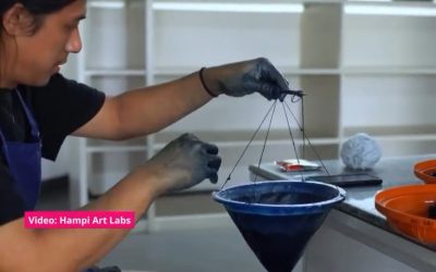 Terinspirasi Perjalanan ke India, Widi Pangestu Rilis Seri Karya “Indigo”