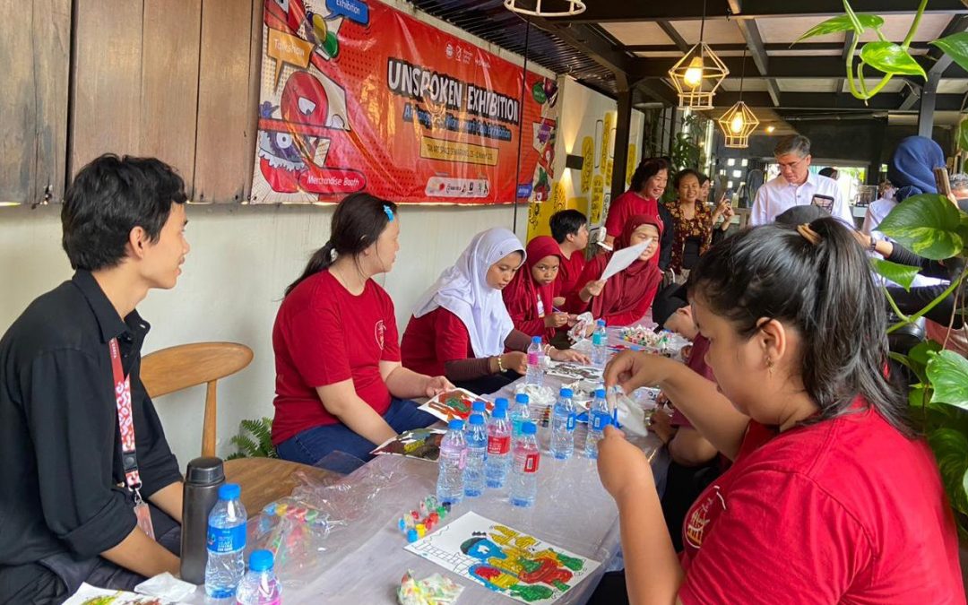 Warna-Warni Harapan: Saat Seni Menyatukan Langkah di Pameran “Unspoken”